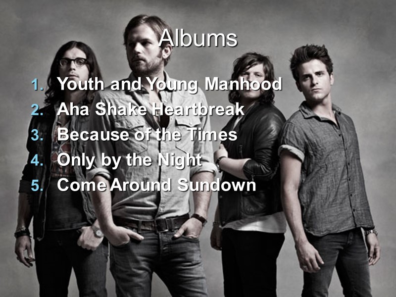 Albums  Youth and Young Manhood Aha Shake Heartbreak Because of the Times Only